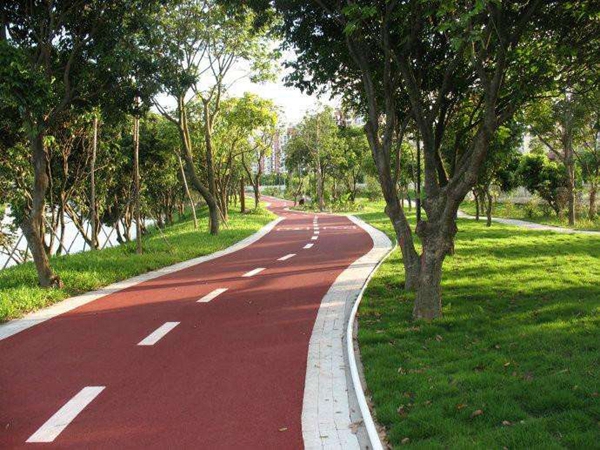 彩色防滑路面