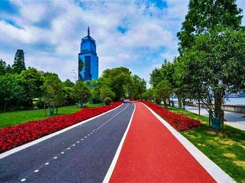 彩色防滑路面